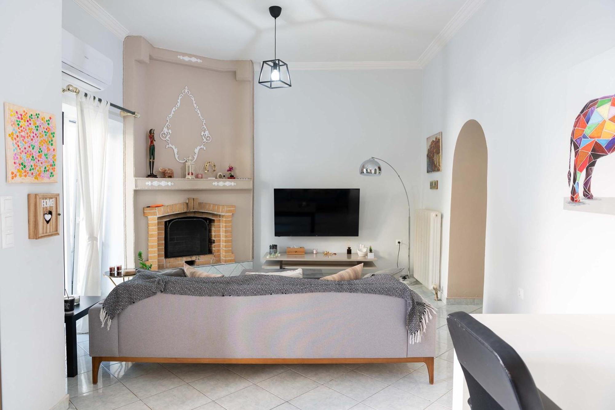 Private Spacious Apartment Athen Eksteriør billede